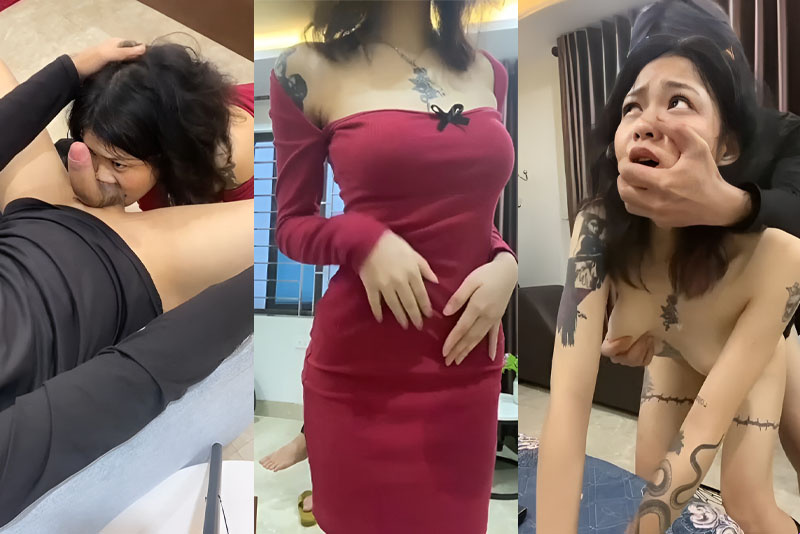 好色的纹身女孩和她的男朋友...
